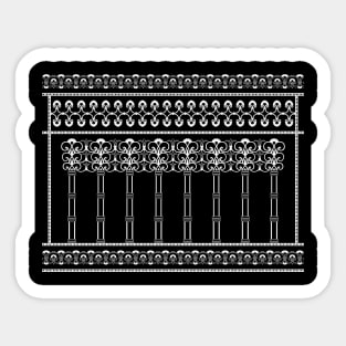 Gates of Babylon b/w Sticker